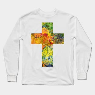 Abstract cross. Long Sleeve T-Shirt